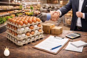 همکاری در پخش تخم مرغ برای رستورانها و فروشگاهها