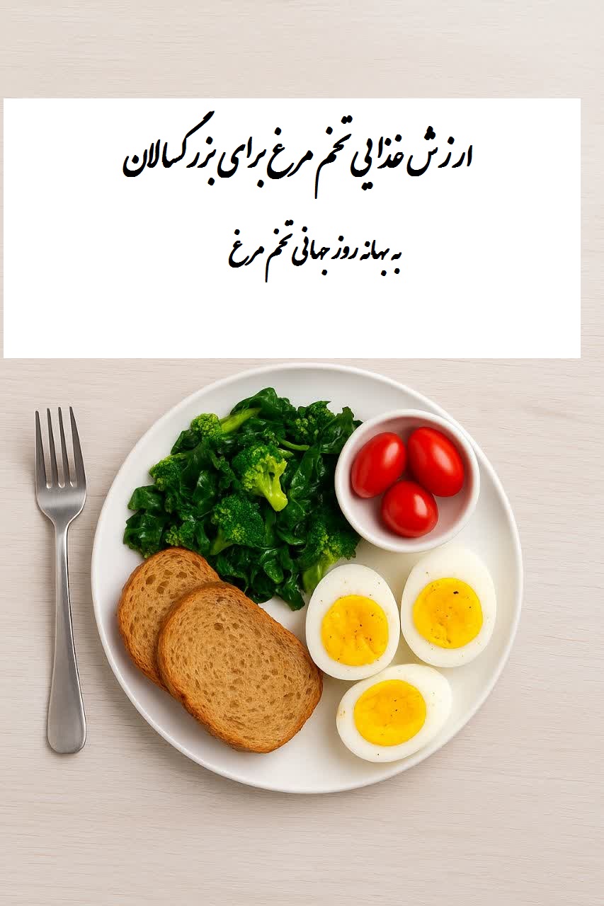 ارزش غذایی تخم مرغ