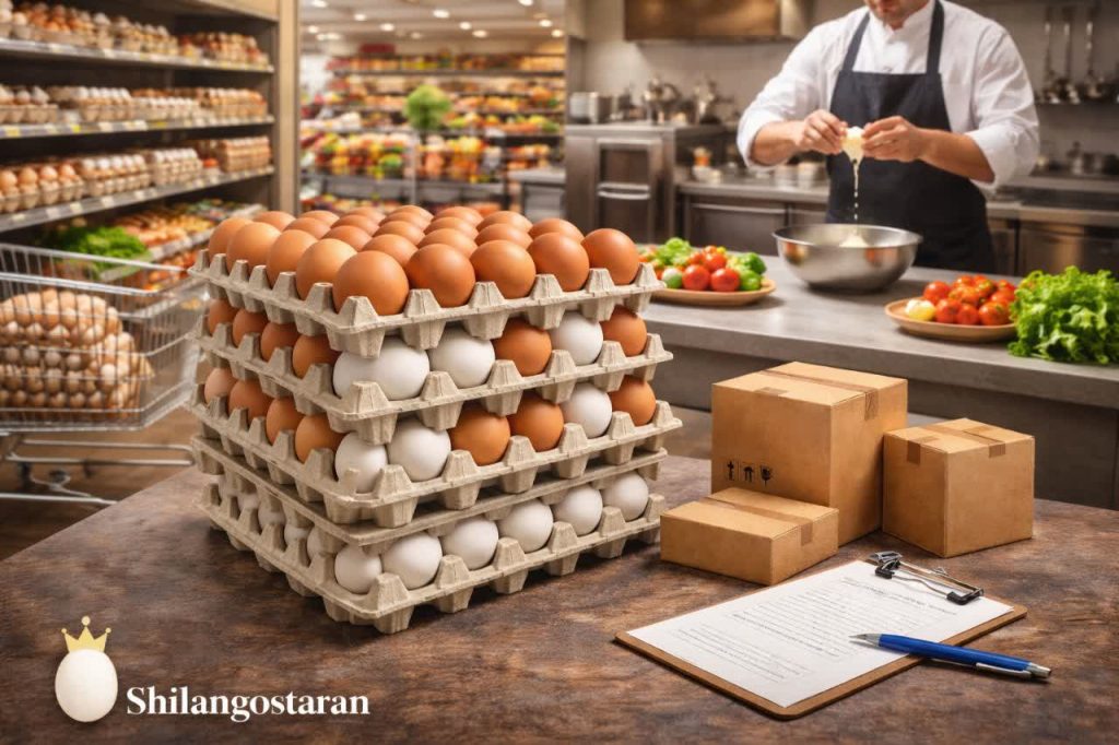 پخش تخم مرغ برای رستوران‌ها و فروشگاه‌ها؛ راهنمای همکاری B2B